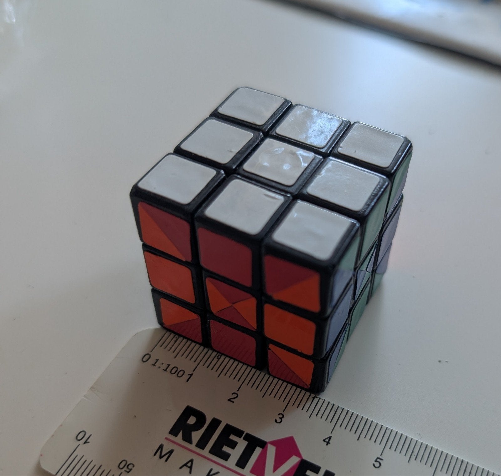 kleine rubiks Kubus 3x3, Ophalen of Verzenden, Jongen of Meisje