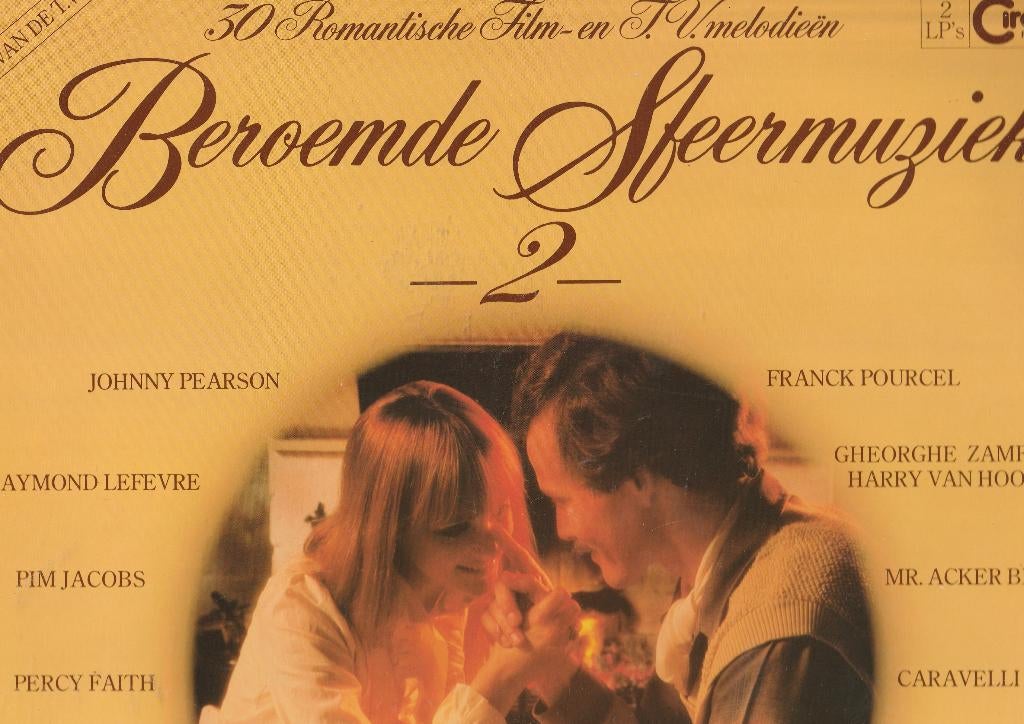Beroemde sfeermuziek 2 dubbel lp 30 nummers lp, Ophalen of Verzenden, Zo goed als nieuw, 12 inch