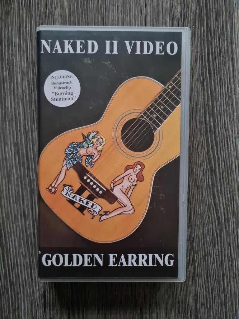 Golden earring Naked VHS muziek, Cd's en Dvd's, Alle leeftijden, Ophalen of Verzenden, Gebruikt