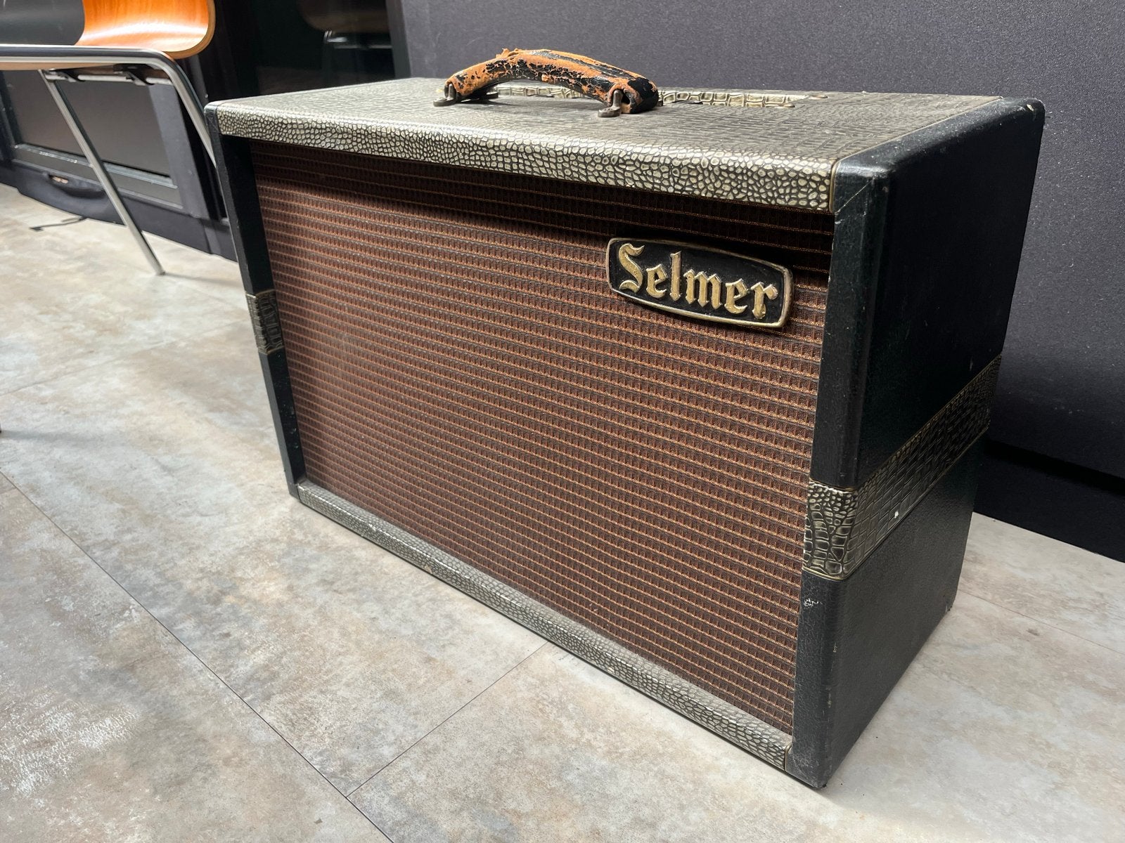 Selmer Concord 10 gitaarversterker uit de jaren '60, Muziek en Instrumenten, Versterkers | Bas en Gitaar, Ophalen, Gebruikt, Gitaar