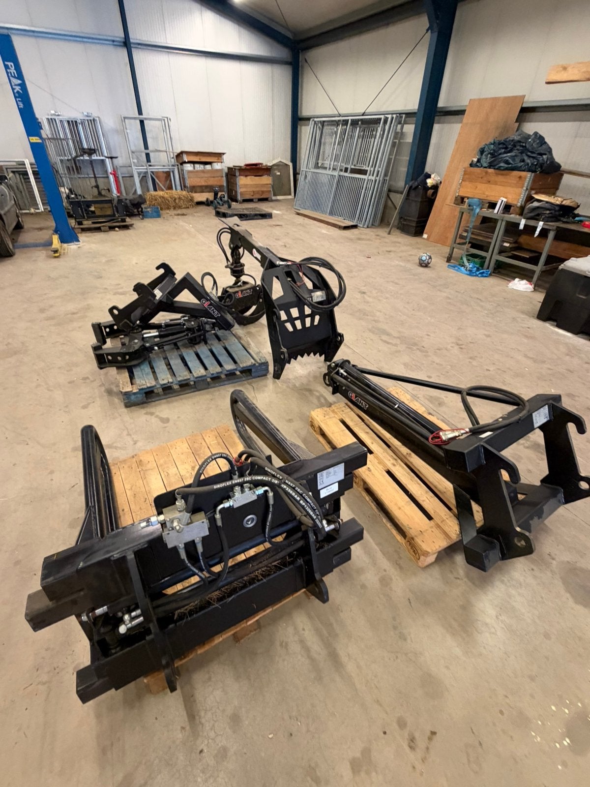 Diverse Giant hydraulische aanbouwdelen te koop, Zakelijke goederen, Ophalen of Verzenden, Veehouderij, Overige typen