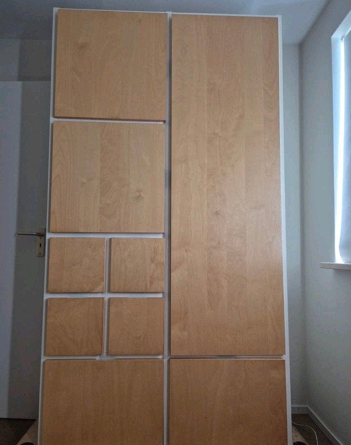 IKEA Rakke Kast - Ruime Kledingkast met Lades en Hangruimte, Ophalen