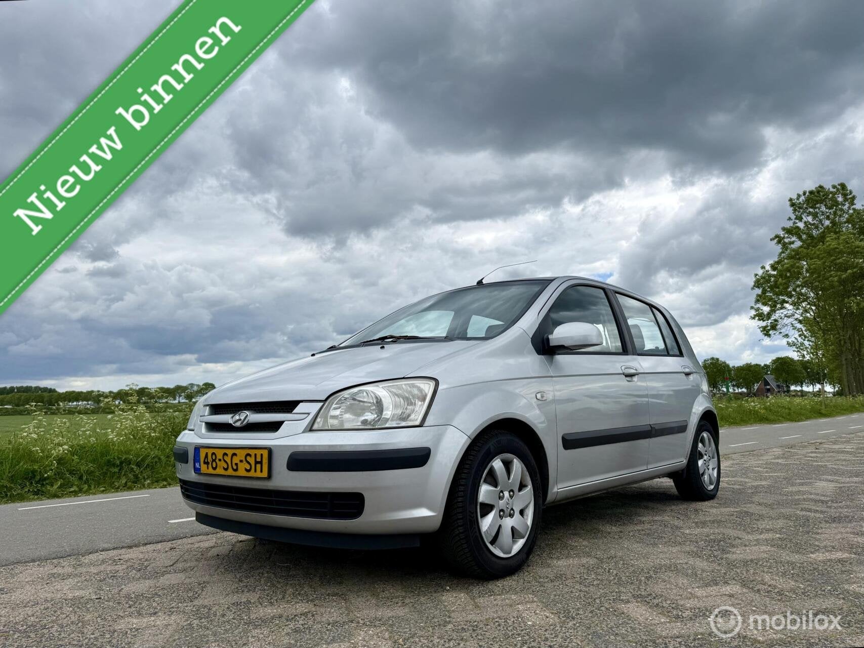 Hyundai Getz 1.3i Active Cool, BJ 2006, Airco, APK, Trekhaak, Voorwielaandrijving, 4 cilinders, Origineel Nederlands, Bedrijf