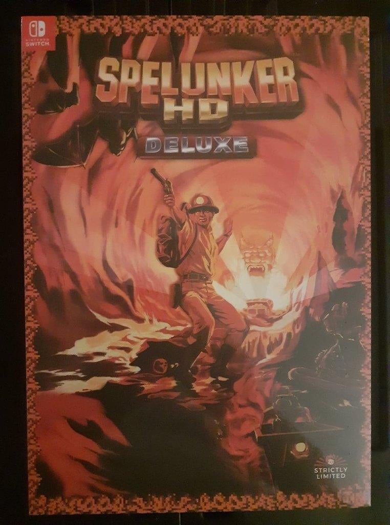 Spelunker HD Deluxe voor Switch , Sealed , Strictly Limited, Ophalen, Overige genres, 1 speler, Nieuw