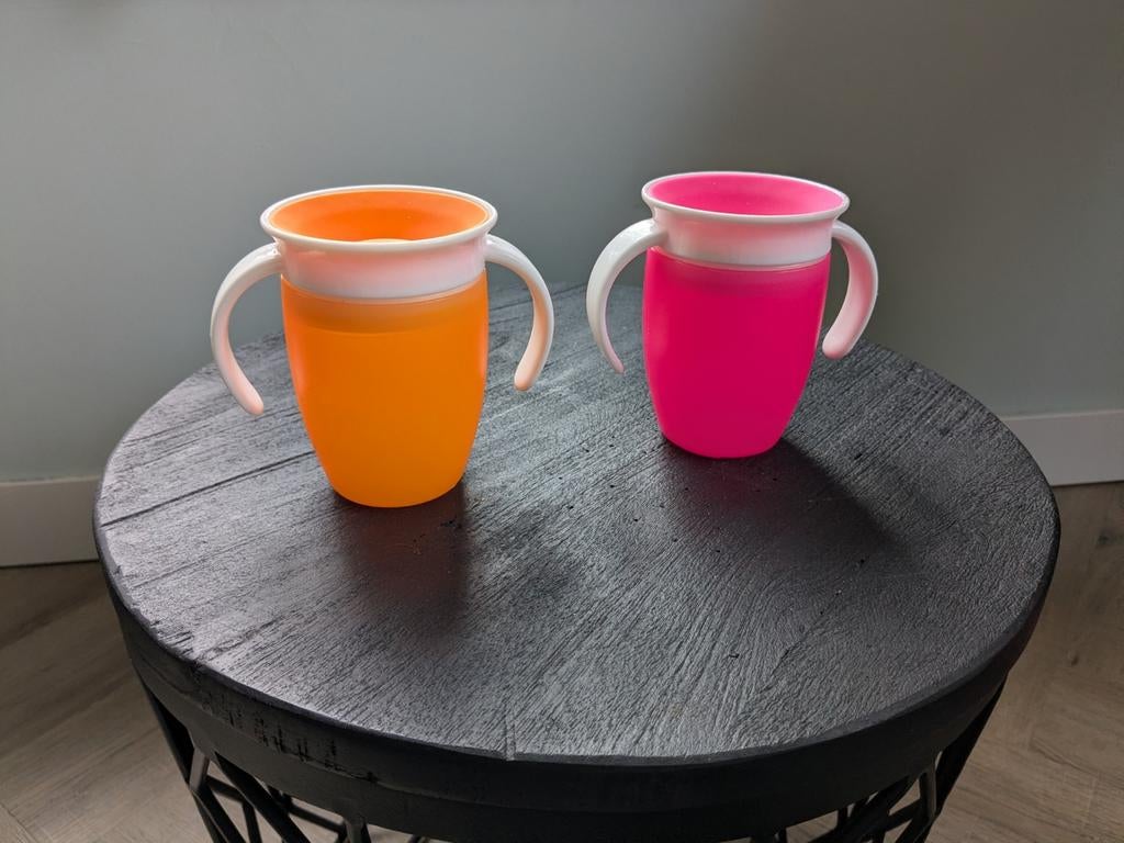 Anti lek bekers 360 graden drinkbekers, Ophalen of Verzenden
