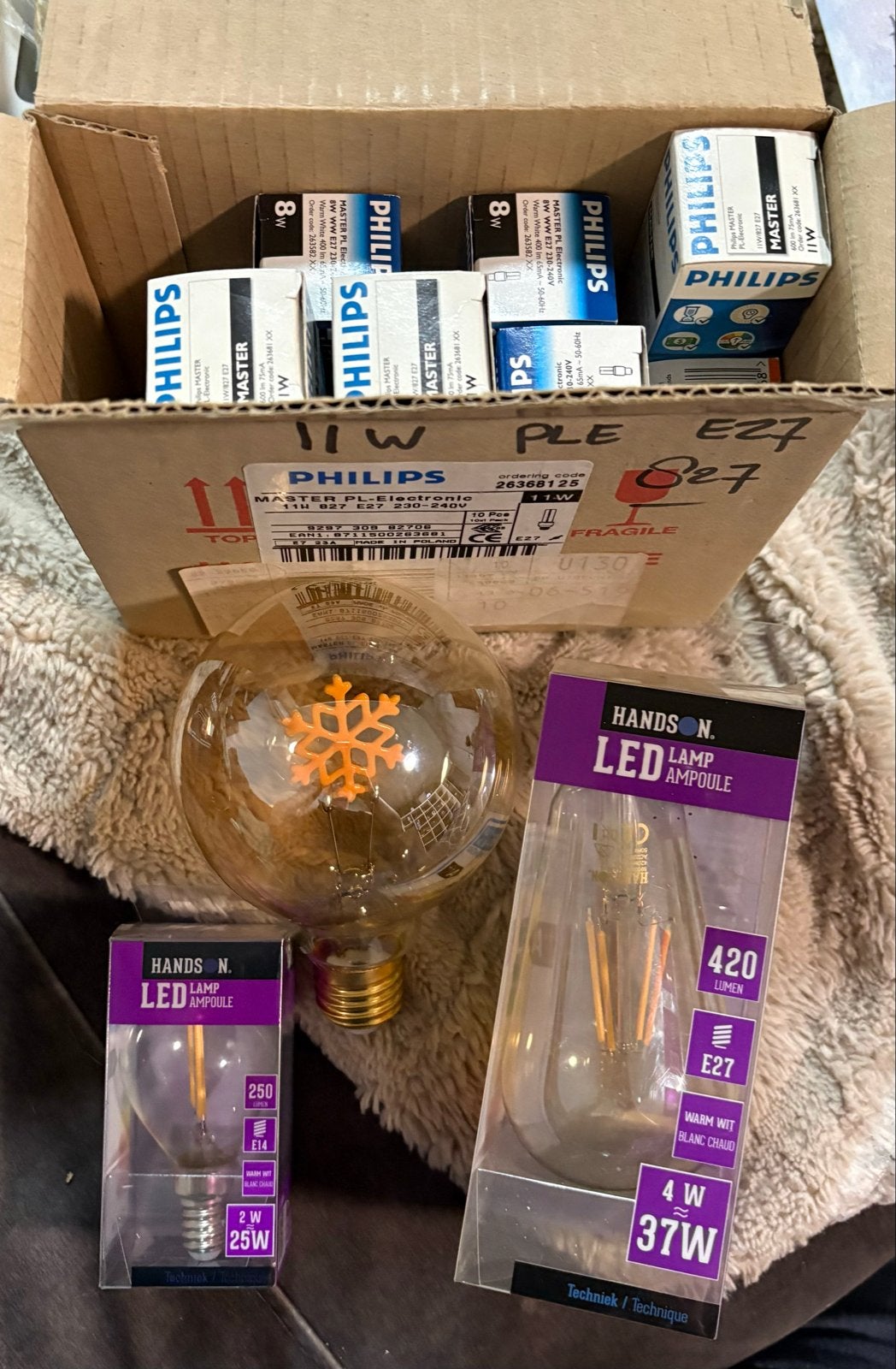 Diverse LED lampen, Ophalen, Zo goed als nieuw