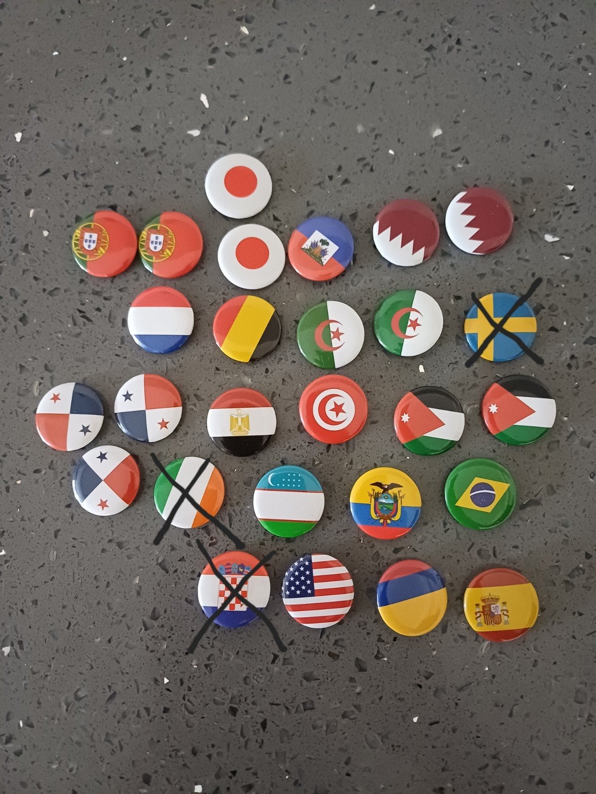 WK buttons, Ophalen of Verzenden, Overige onderwerpen