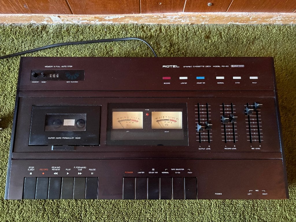 Rotel RD-20 stereo cassette deck, Ophalen, Overige merken