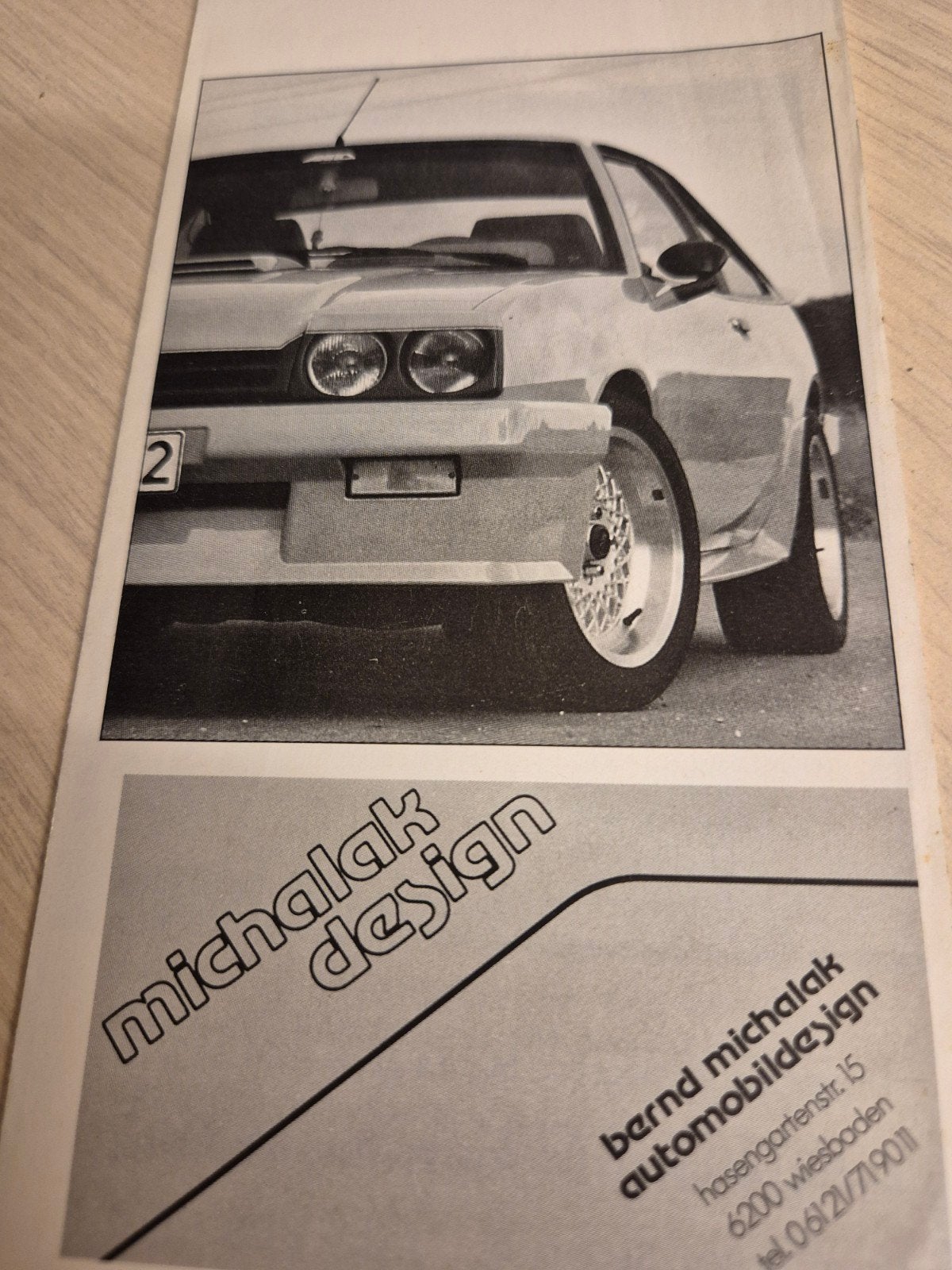Michalak tuner Opel Manta B Ascona B Corsa A folder izgst, Ophalen of Verzenden