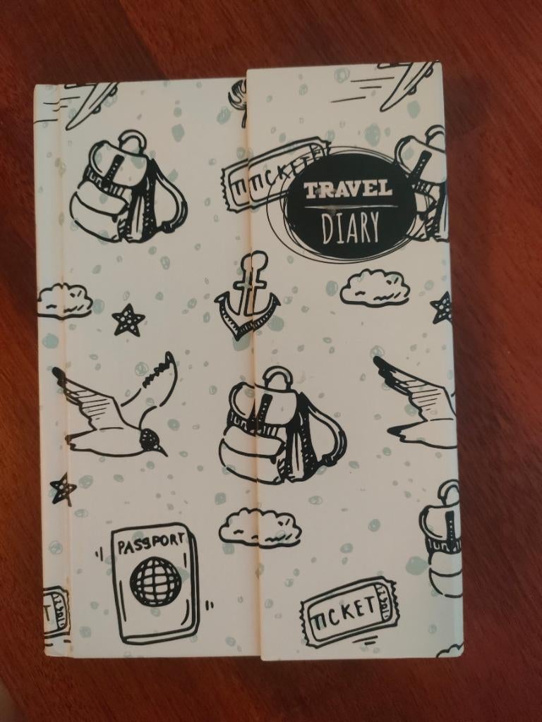 Travel Diary met magneemstrip, Ophalen