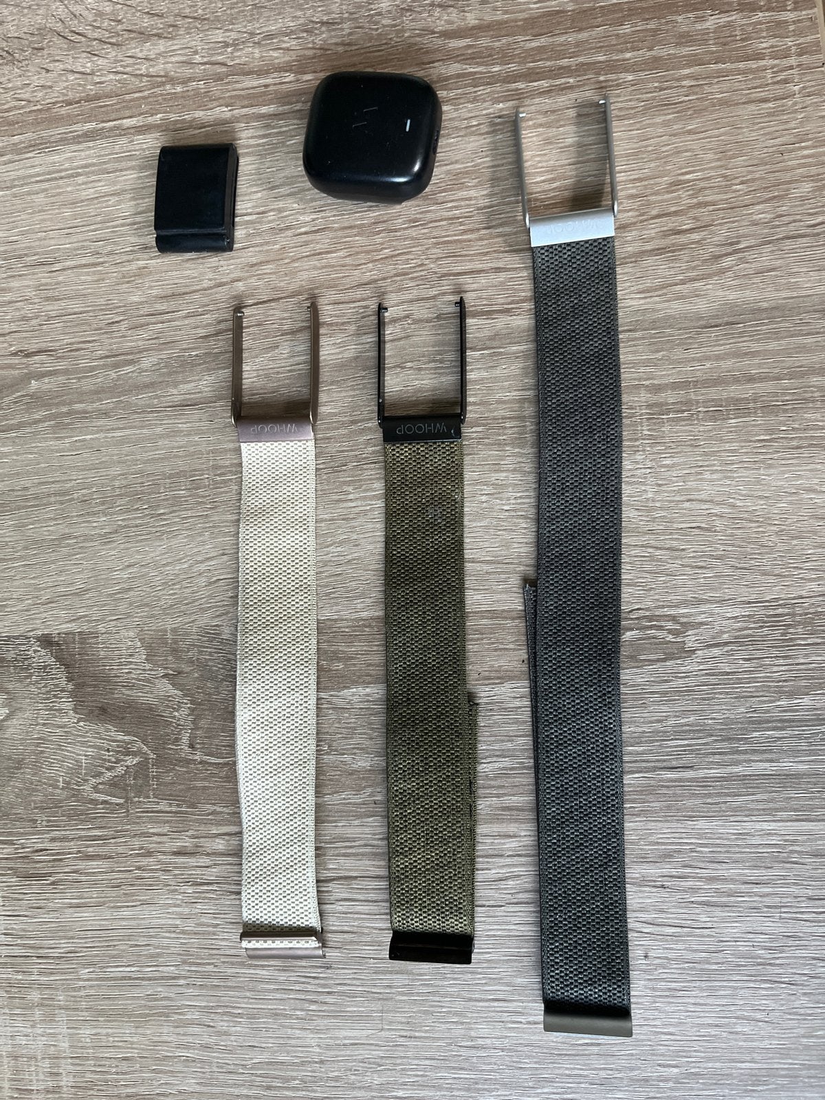 Whoop 4.0 batterij, 2 polsbandjes en 1 bicepband, Gebruikt, Hartslag, Ophalen of Verzenden, Waterdicht
