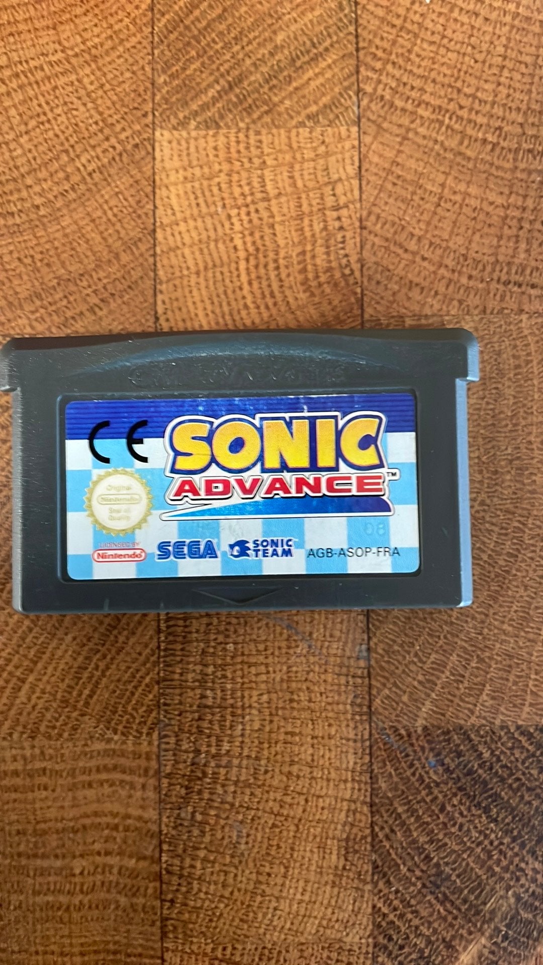 Sonic Advance, losse cartridge GBA, Spelcomputers en Games, Games | Nintendo Game Boy, Avontuur en Actie, Gebruikt, 1 speler, Ophalen of Verzenden