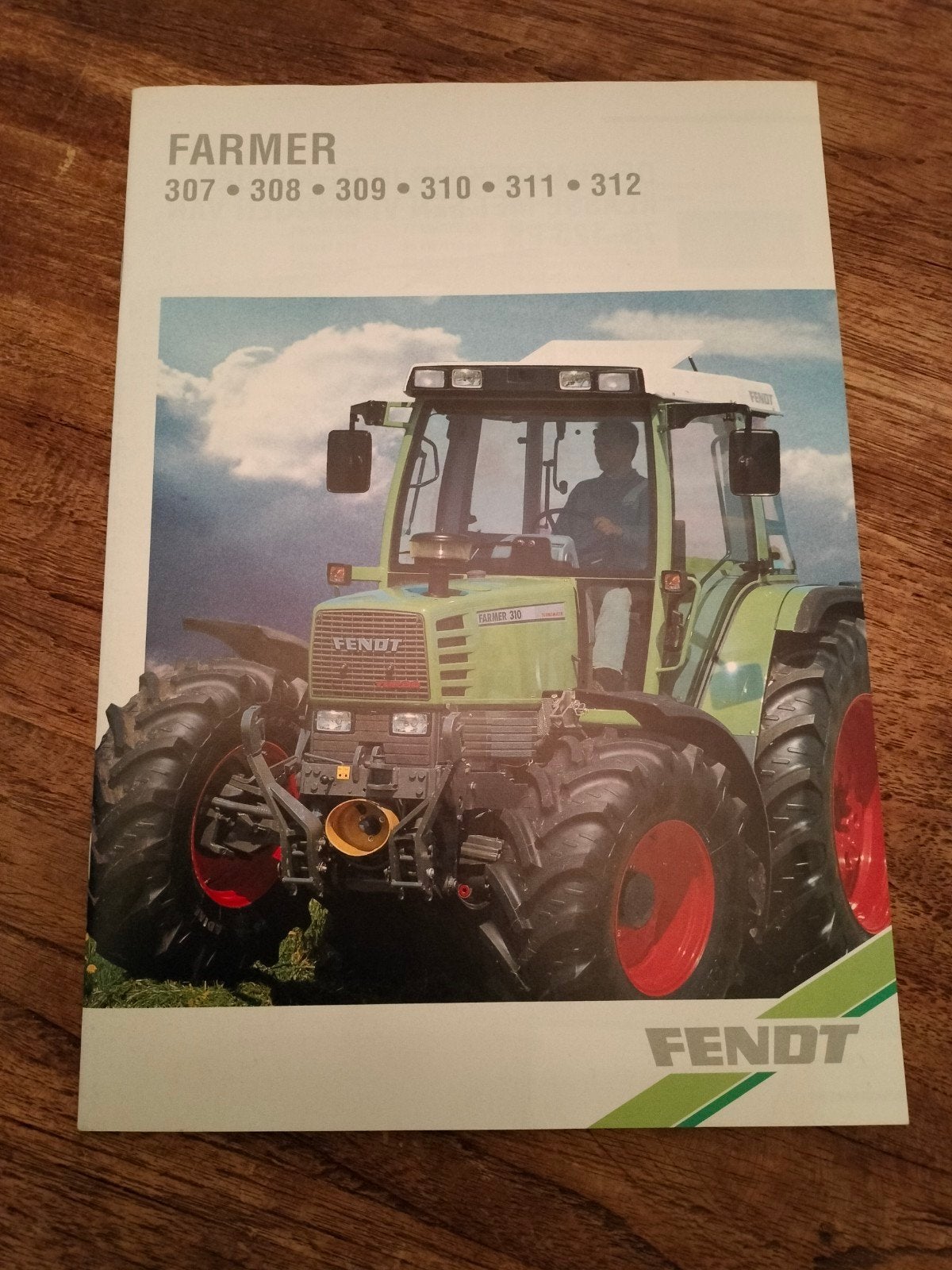 Fendt Farmer 307 308 309 310 311 312 brochure, Ophalen of Verzenden, Zo goed als nieuw, Algemeen, Fendt