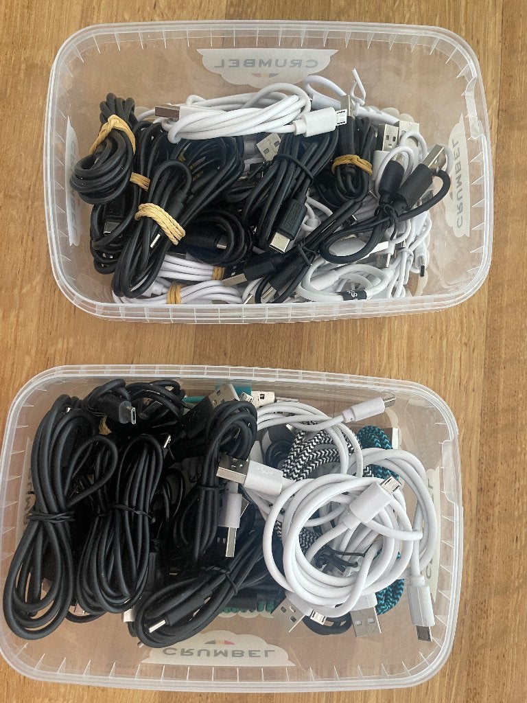 Partij USB-kabels USB-A | USB-C | Micro USB | Diverse lengte, Telecommunicatie, Mobiele telefoons | Telefoon-opladers, Verzenden