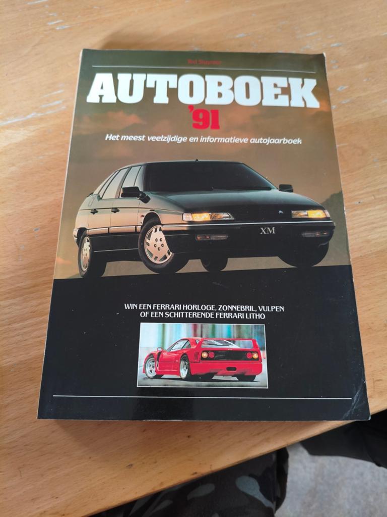 Autoboek '91 - Het meest veelzijdige en informatieve, Ophalen of Verzenden, Gelezen, Algemeen, Ted Sluymer