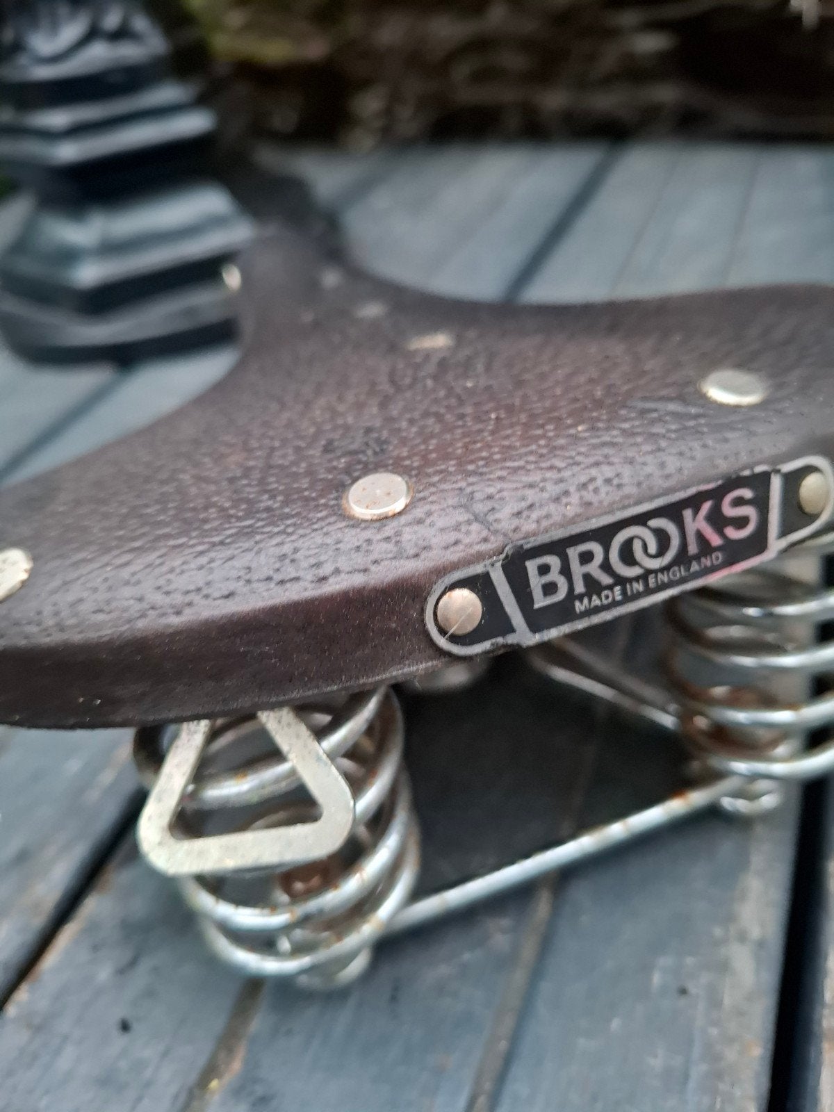Brooks zadel in goede staat B66S, Ophalen of Verzenden, Zadel