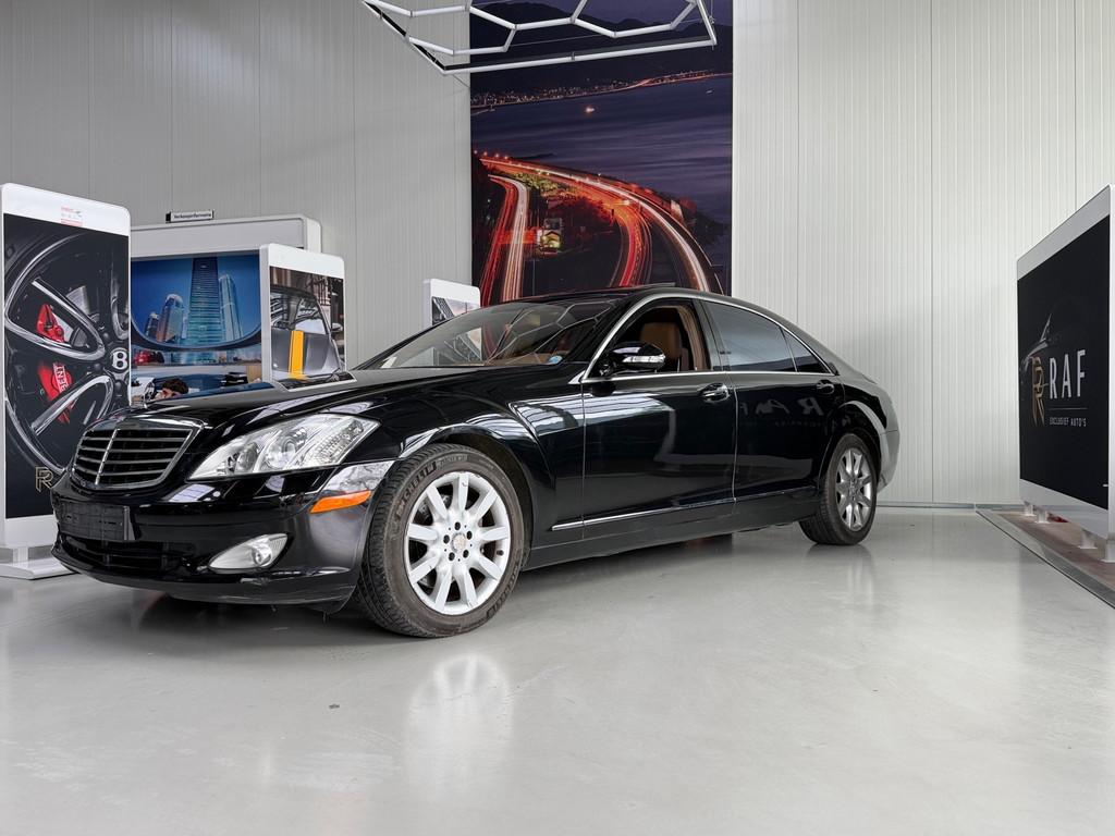 Mercedes-Benz S-klasse 500 4-Matic S550 Automaat,65.000 KM, Automaat, 5461 cc, Gebruikt, Zwart