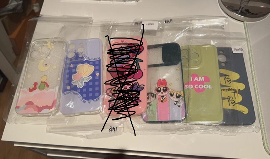 Iphone 14 Pro Telefoonhoesjes met diverse prints, Ophalen of Verzenden, Nieuw, Hoesje of Tasje