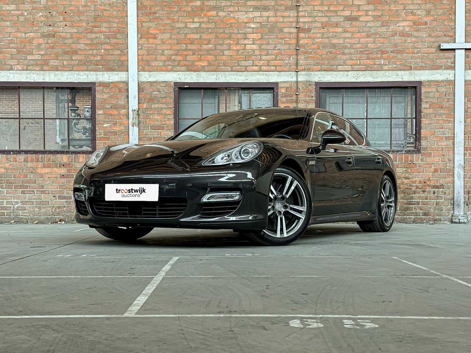 Porsche Panamera Turbo 4.8 V8 500pk 2009 Sport-Chrono, N-110, Auto's, Euro 5, Gebruikt, 4 stoelen, Bedrijf