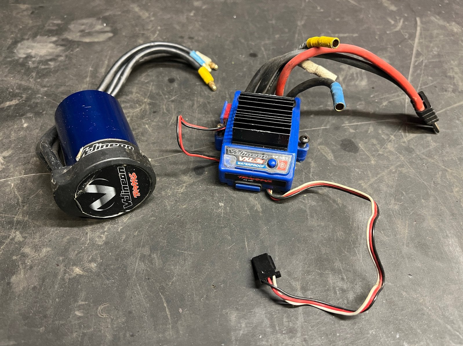 Traxxas VXL 3s brushless motorset combo, Hobby en Vrije tijd, Ophalen of Verzenden, Gebruikt, Elektro, Onderdeel