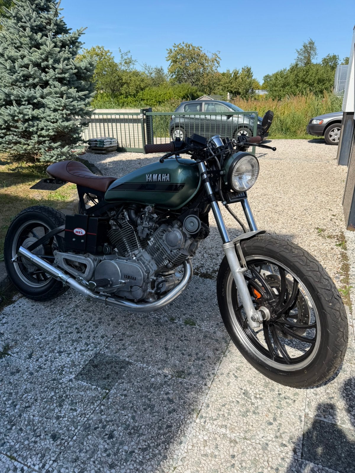 Unieke Yamaha Virago XV750 Cafe Racer - Custom Build, Motoren, Motoren | Yamaha, 750 cc, 2 cilinders, Motorrijbewijs A, Gebruikt