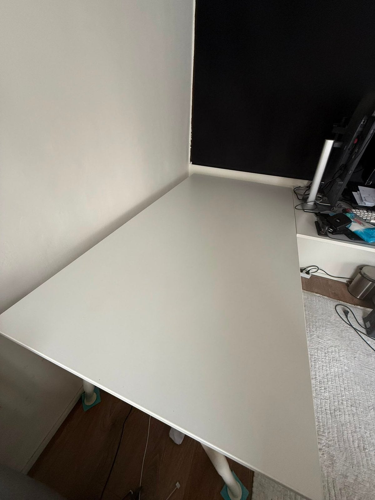 IKEA GALANT bureau (160x80), Huis en Inrichting, Ophalen, Demontabel, 160 cm, Gebruikt