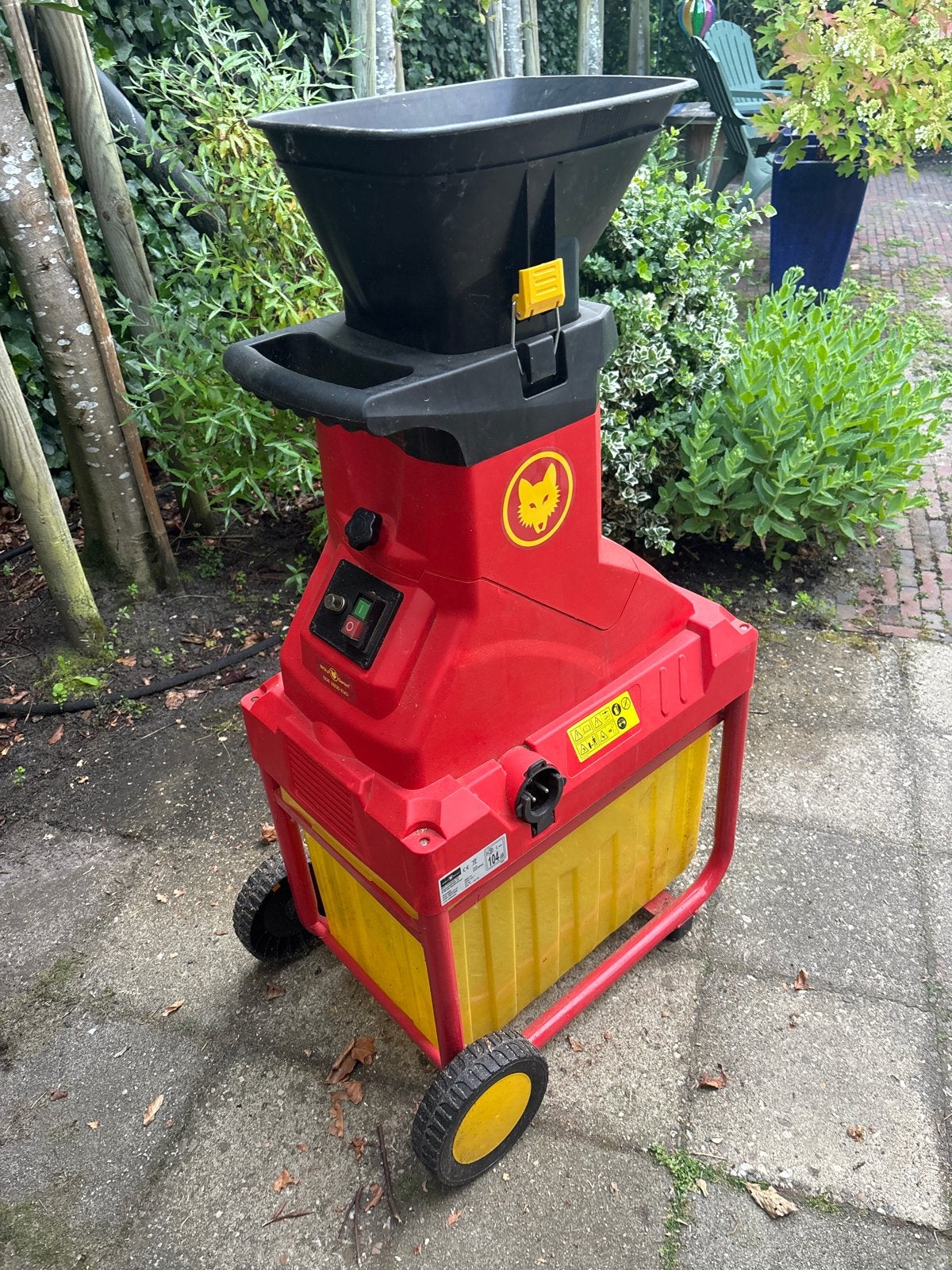 Wolf Garten SDE 2800 EVO Hakselaar - Elektrisch, Tuin en Terras, Hakselaars, Gebruikt, Elektrisch, Met opvangbak, Ophalen