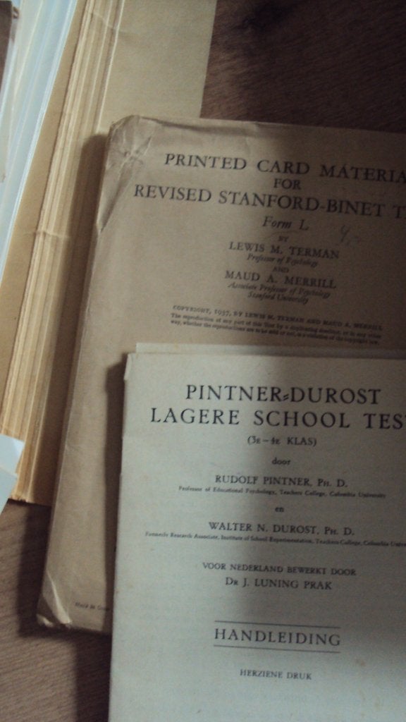 oud schoolmateriaal, Ophalen of Verzenden, Gebruikt
