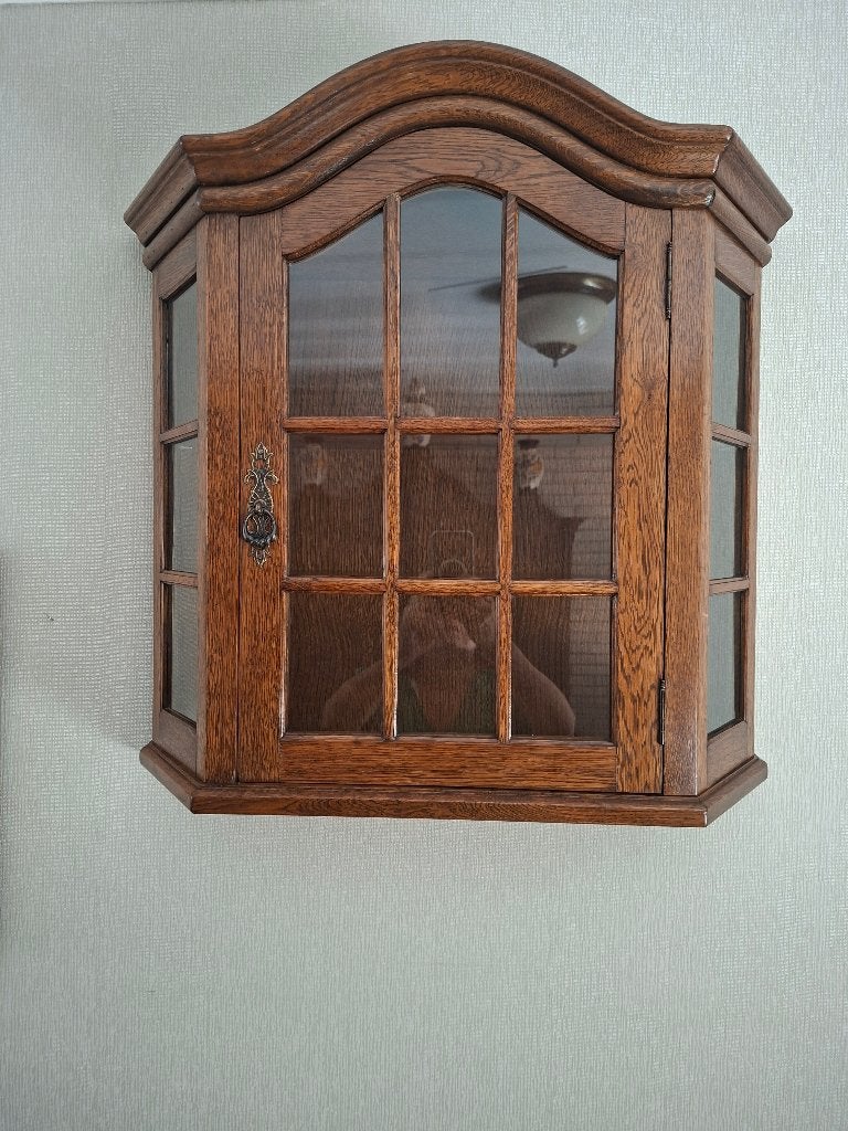vitrine kasje, Ophalen, Gebruikt