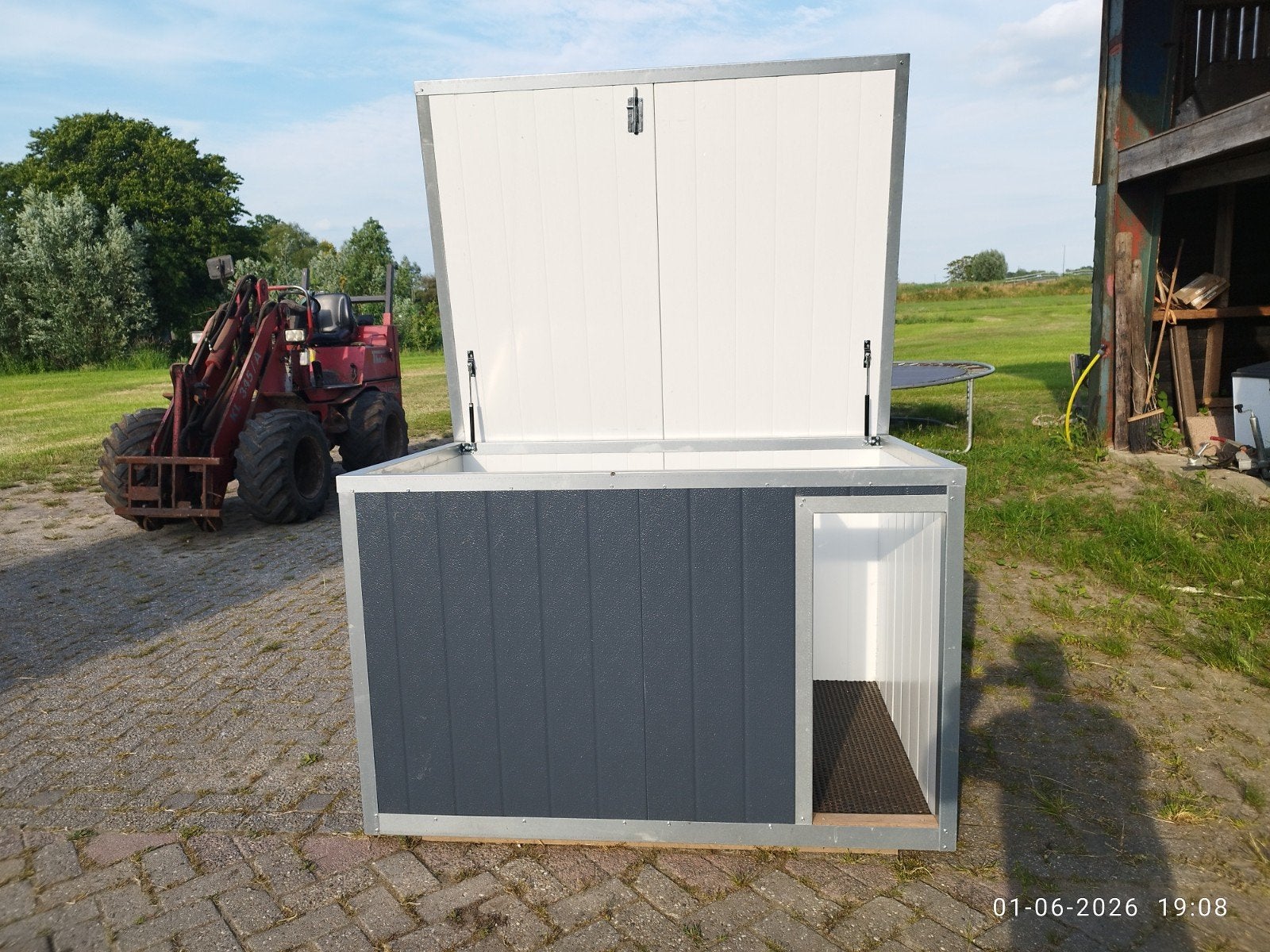 Geïsoleerd hondenhok, 110 cm of meer, 100 cm of meer, Ophalen of Verzenden, Nieuw