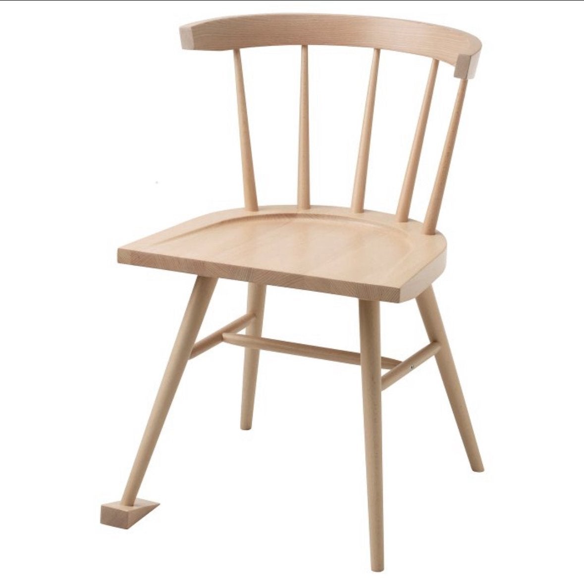 Originele Ikea Markerad Virgil Abloh stoel hout set 4 stuks, Huis en Inrichting, Stoelen, Ophalen, Overige kleuren, Zo goed als nieuw