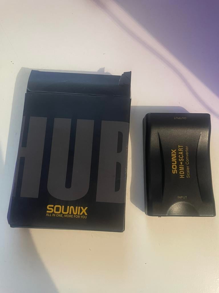 Hdmi -> scart converter - sounix, Ophalen of Verzenden, Nieuw