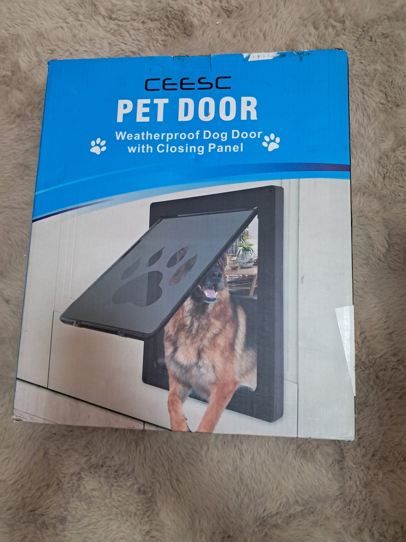 NIEUW CEESC Hondenluik Pet Door, Dieren en Toebehoren, Ophalen of Verzenden, Nieuw