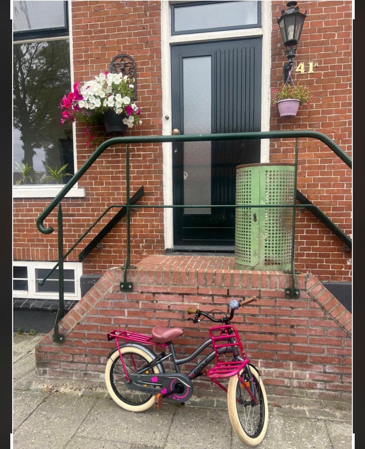 Meisjsfiets 18 inch, Fietsen en Brommers, Ophalen, Gebruikt, 18 inch