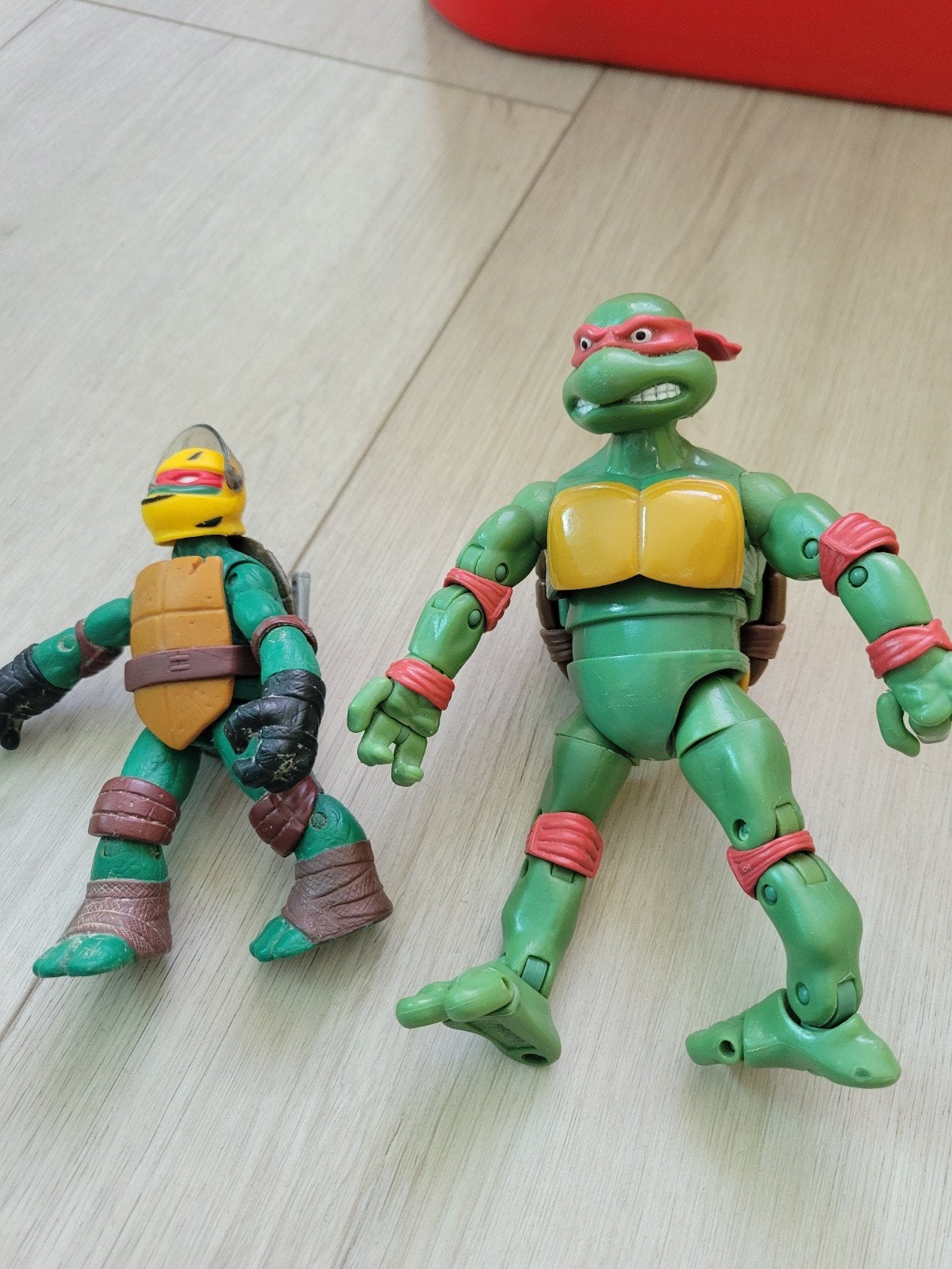 Teenage Mutant Ninja Turtles actiefiguren, Ophalen of Verzenden, Gebruikt