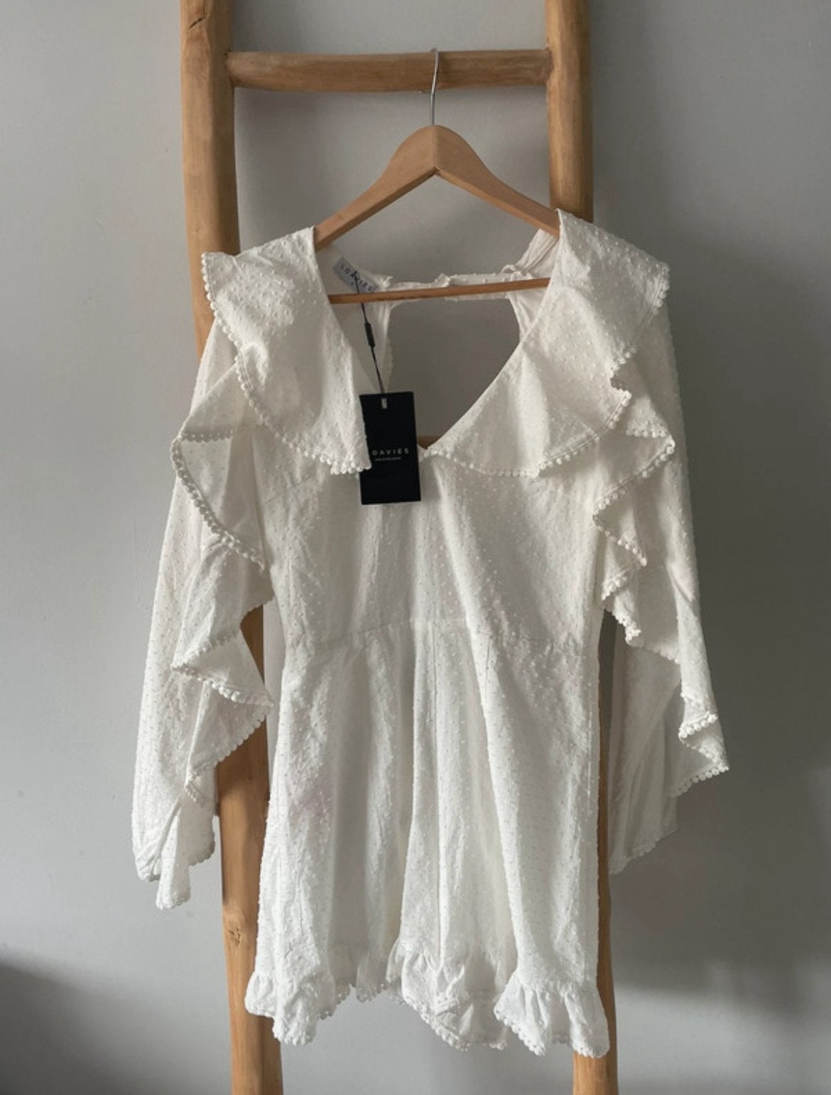 Playsuit Loavies, Ophalen of Verzenden, Zo goed als nieuw, Maat 38/40 (M), Wit