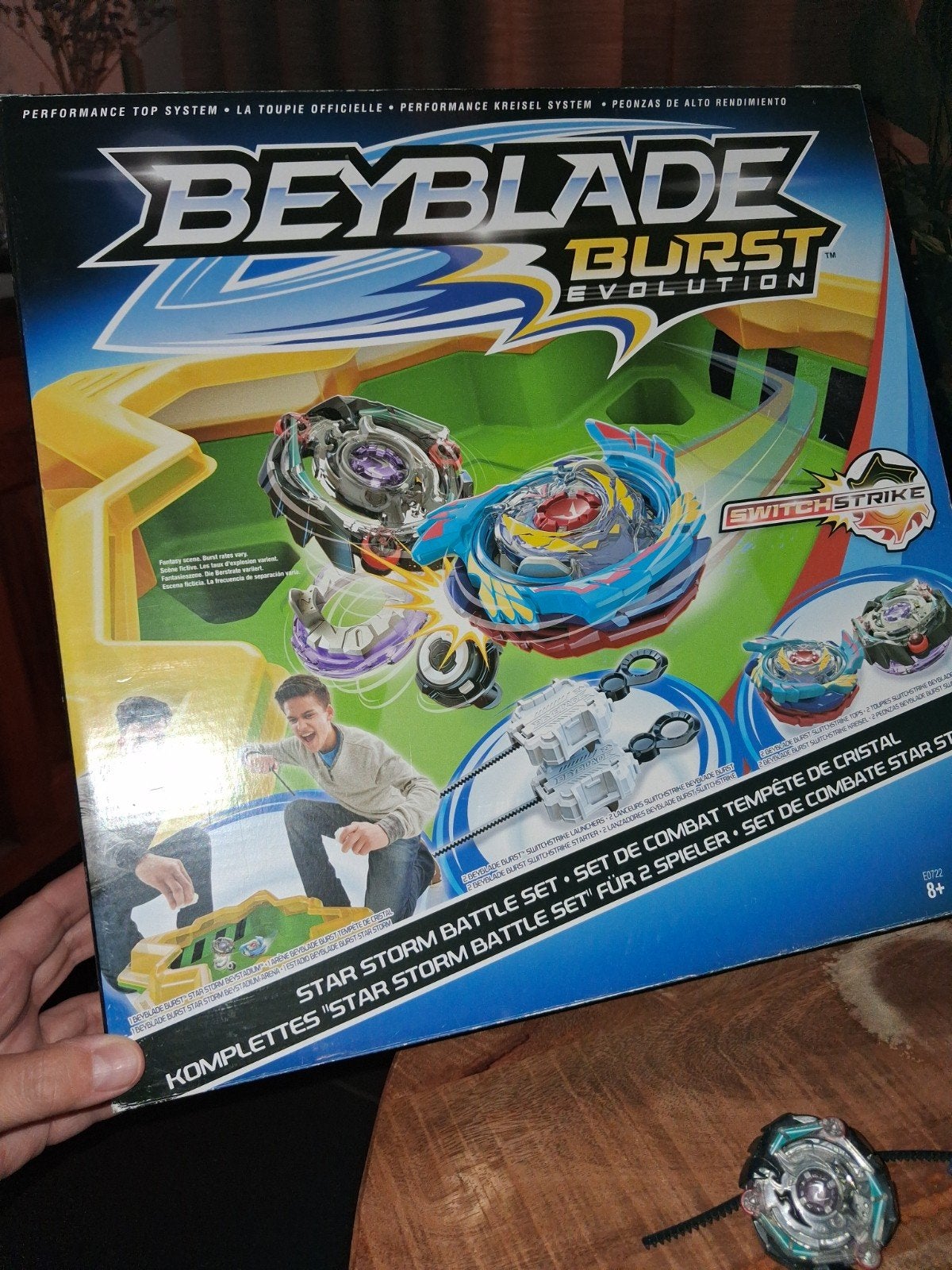 Beyblade Burst Evolution Set, met 4 Switchstrike, Ophalen of Verzenden, Zo goed als nieuw, Jongen of Meisje