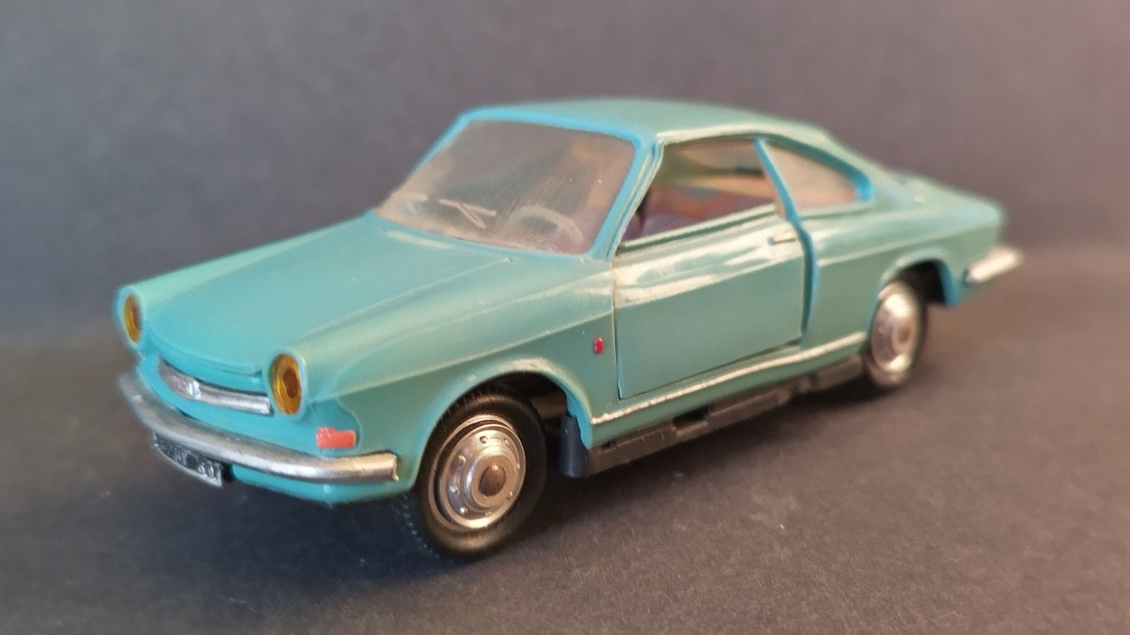 Simca Coupe 1000 1:43 Norev Plastique Pol, Auto, Verzenden, ., Norev