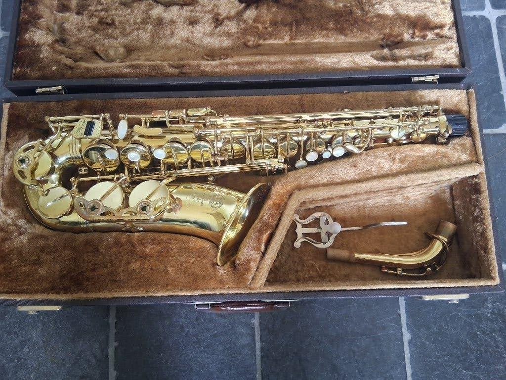 Selmer SA80 serie II altsaxofoon gereviseerd, Muziek en Instrumenten, Ophalen of Verzenden, Gebruikt, Alt, Met koffer
