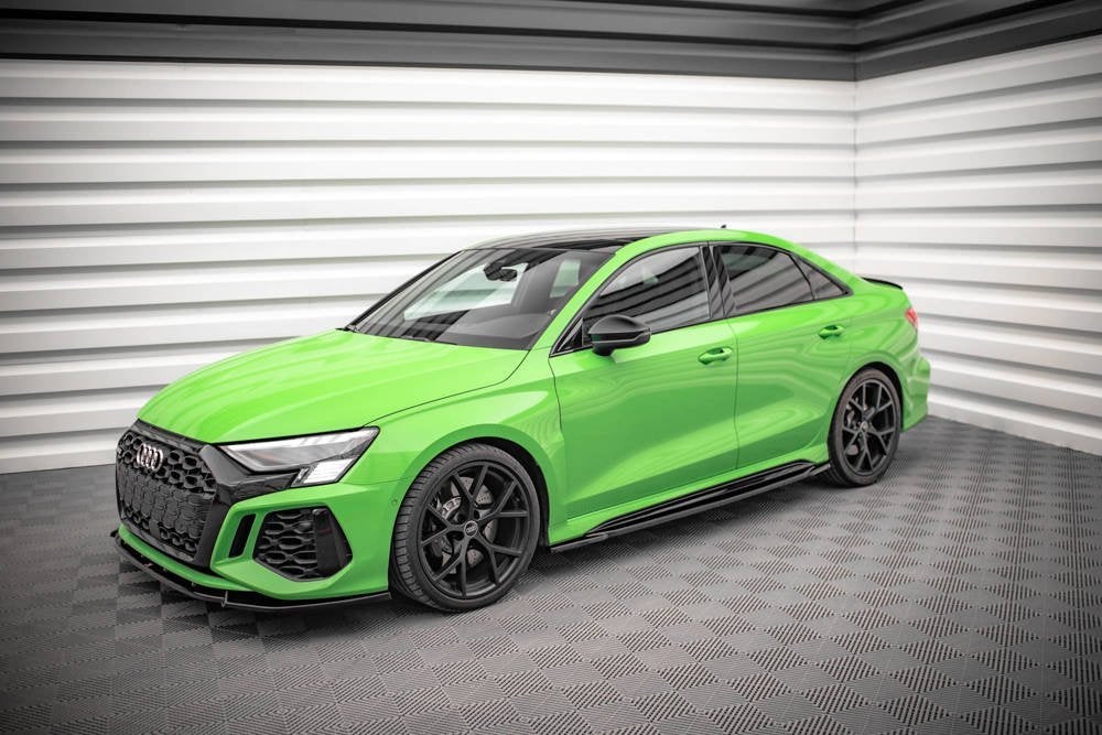 Voorlip sideskirt diffuser spoiler - Audi RS3 Sedan 8Y 20+, Ophalen of Verzenden