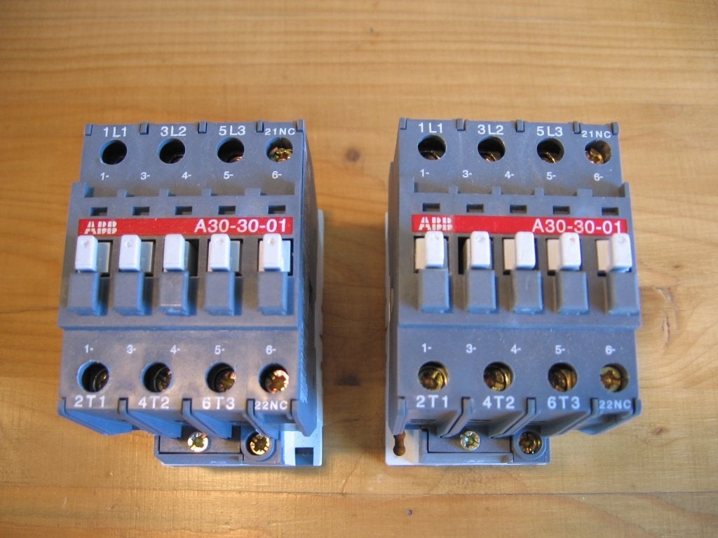 ABB magneetschakelaar A30-30-10 en 01 relais., Ophalen of Verzenden, Gebruikt