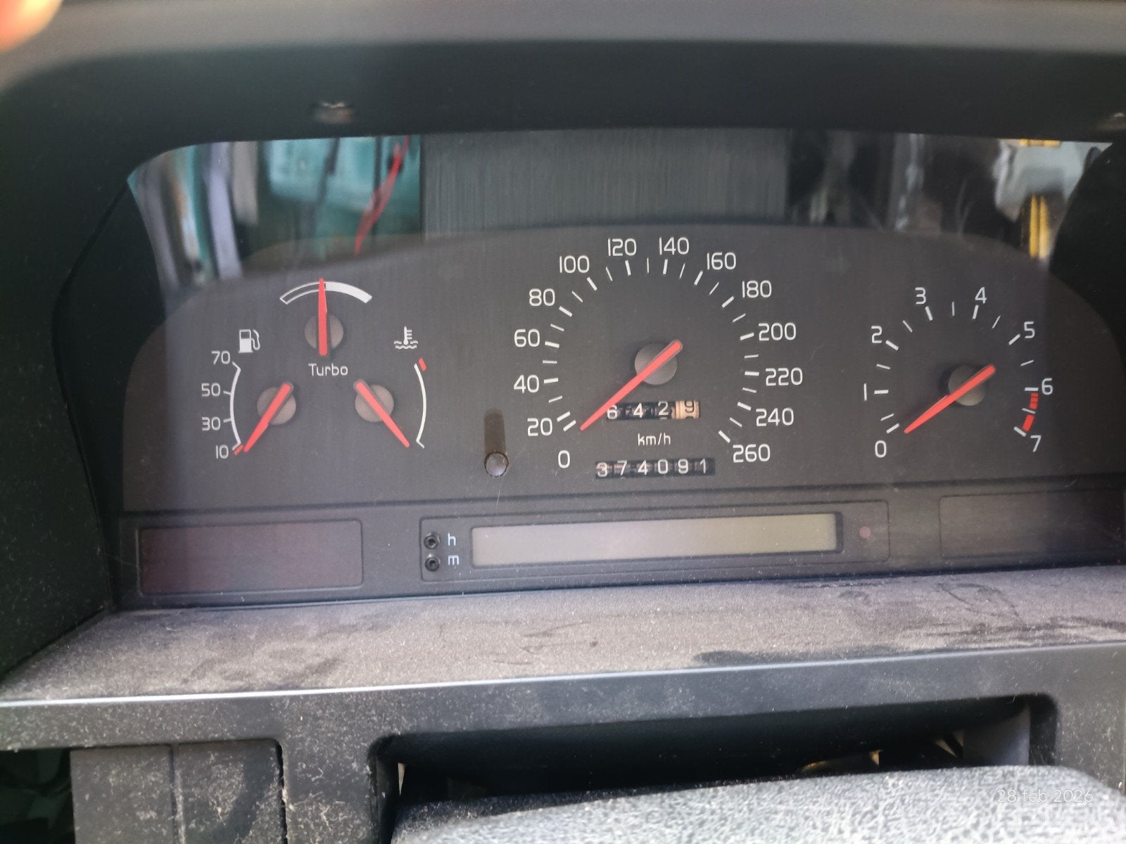instrumenten paneel teller Volvo 850 T5 T-5R, Ophalen, Gebruikt, Volvo