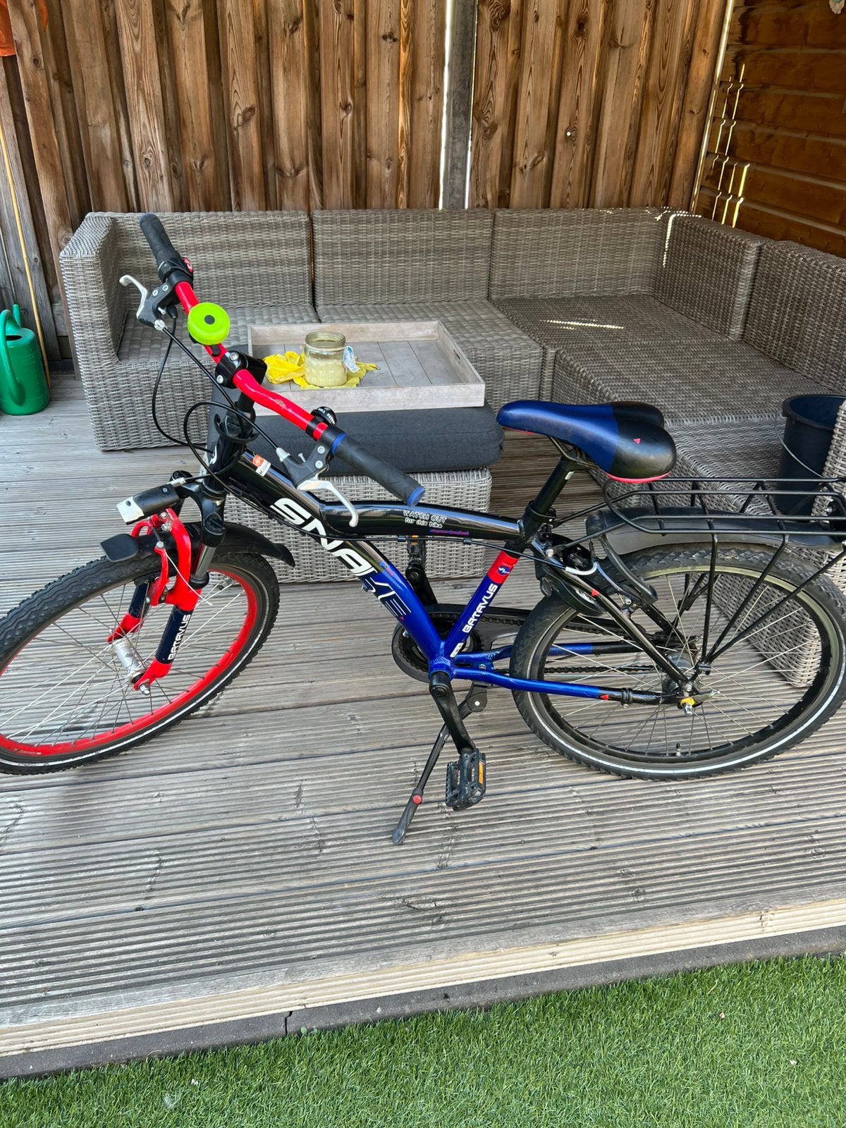 Jongens fiets, Ophalen, Gebruikt, 24 inch, Versnellingen