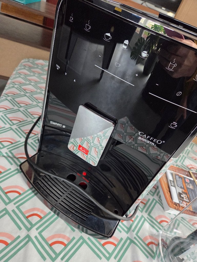 Melitta Caffeo Barista TS Smart koffiemachine, Witgoed en Apparatuur, Koffiezetapparaten, Ophalen, Gebruikt, Koffiemachine, 4 tot 10 kopjes