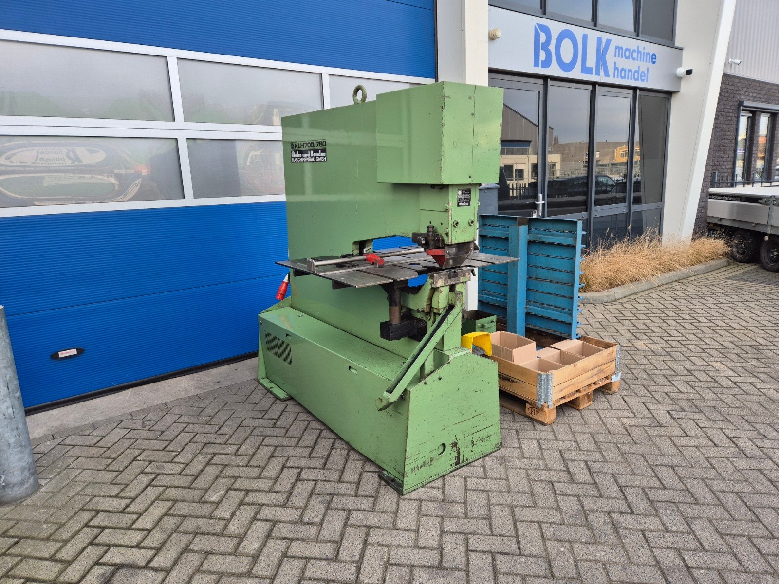 MUBEA MuhrundBender KLH700/760 Ponsmachine compl. Nieuwstaat, Ophalen of Verzenden, MUBEA, Info@bolkmachinehandel.nl, Duitsland