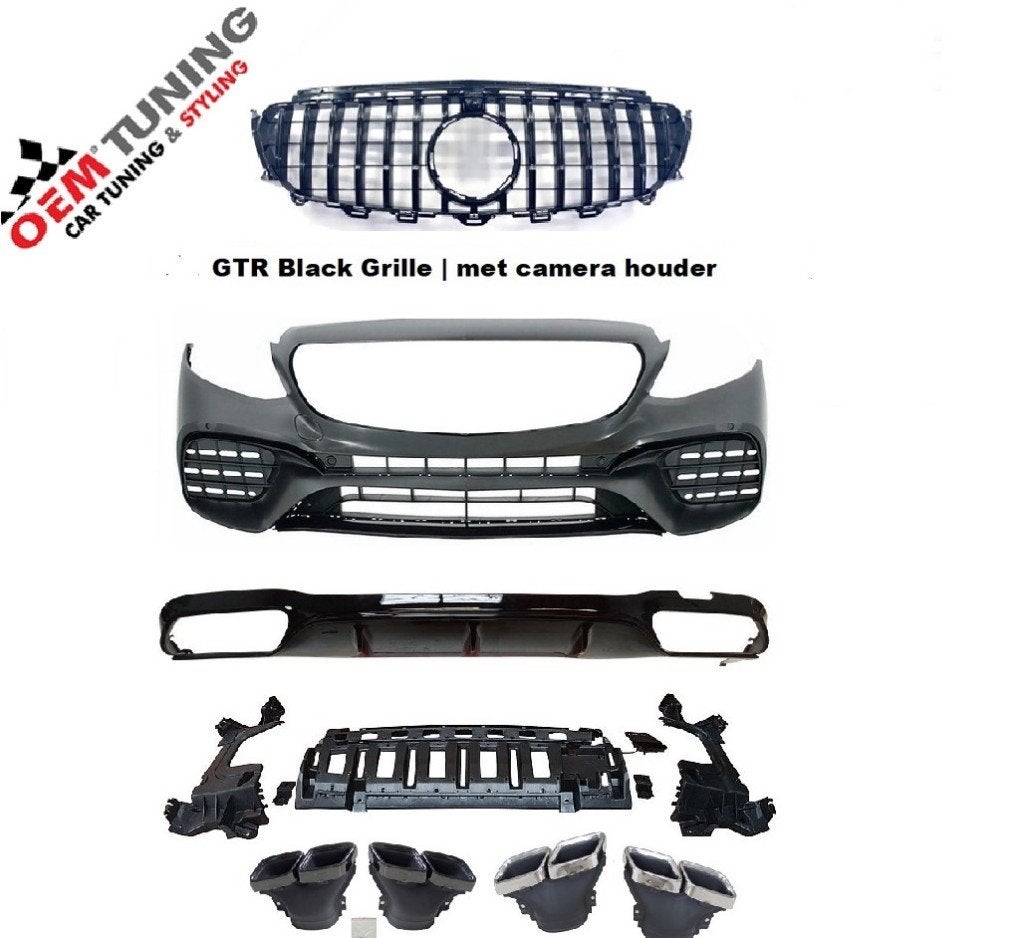 E‑Klasse W213 Bodykit E63 GT‑R Style Black 16-20