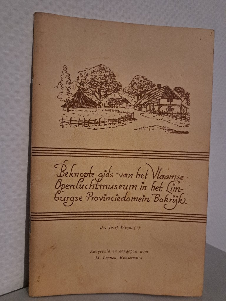 GIDS VLAAMSE OPENLUCHTMUSEUM BOKRIJK / Limburg, Ophalen of Verzenden, Zo goed als nieuw
