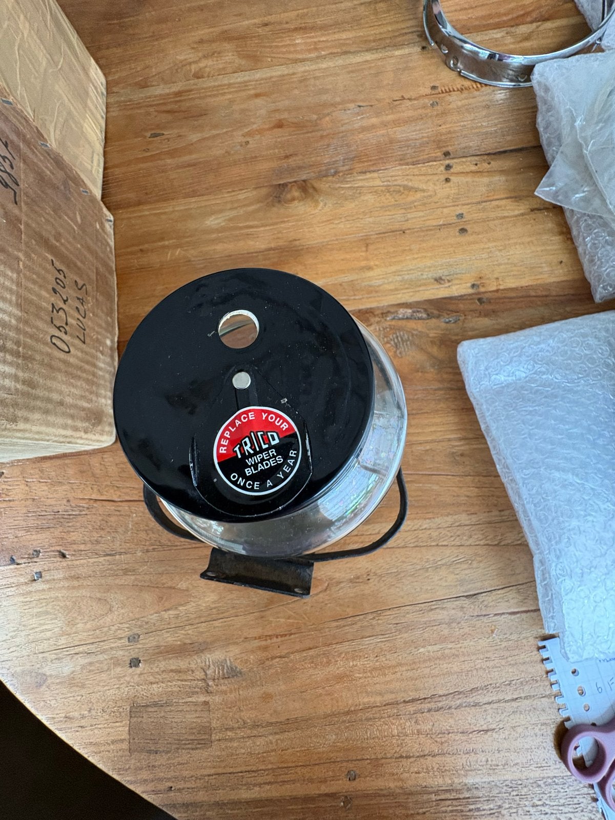 Vintage Ruitensproeier Fles - Trico - Oldtimer Onderdeel, Auto diversen, Ophalen of Verzenden