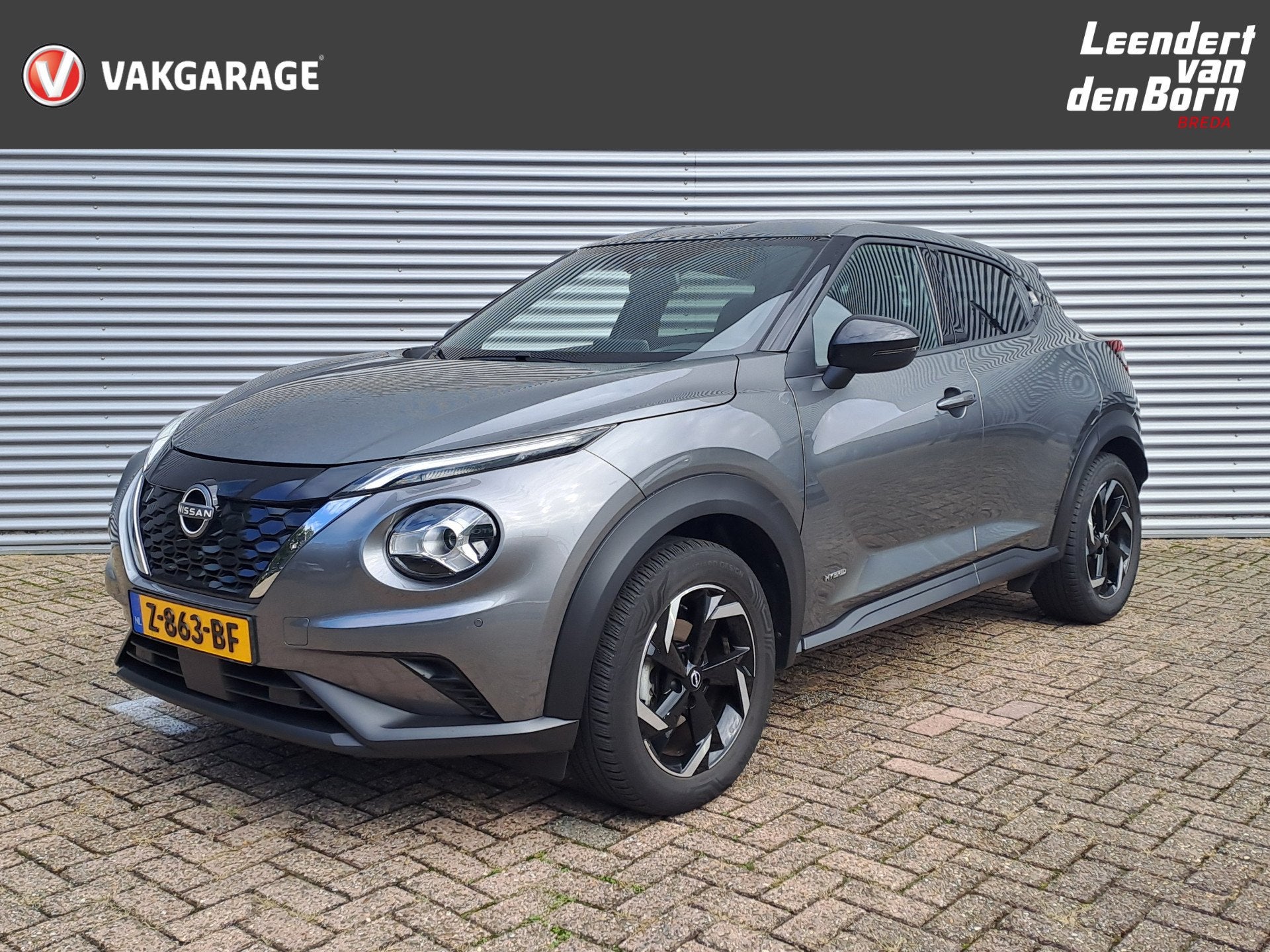 Nissan Juke 1.6 Hybrid N-Connecta | Apple Carplay/Android Au, Auto's, 12 maanden, Gebruikt, 4 cilinders, Origineel Nederlands