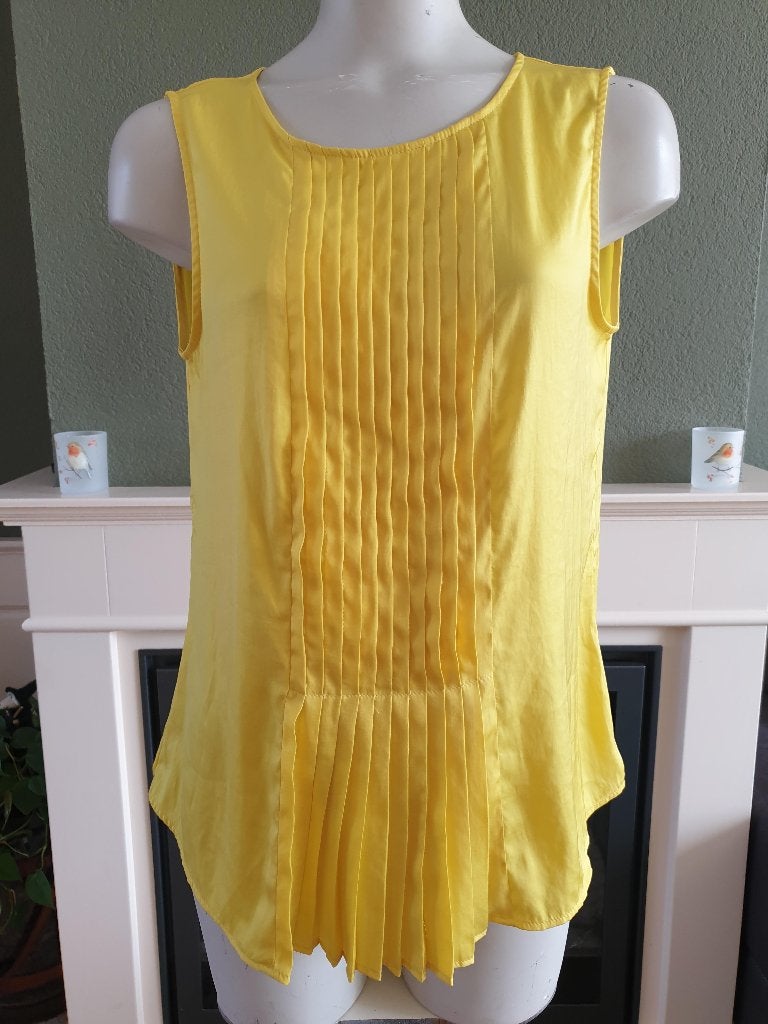 Josephine & Co schitterende gele top shirt L 42, Josephine & Co, Verzenden, Geel, Maat 42/44 (L)
